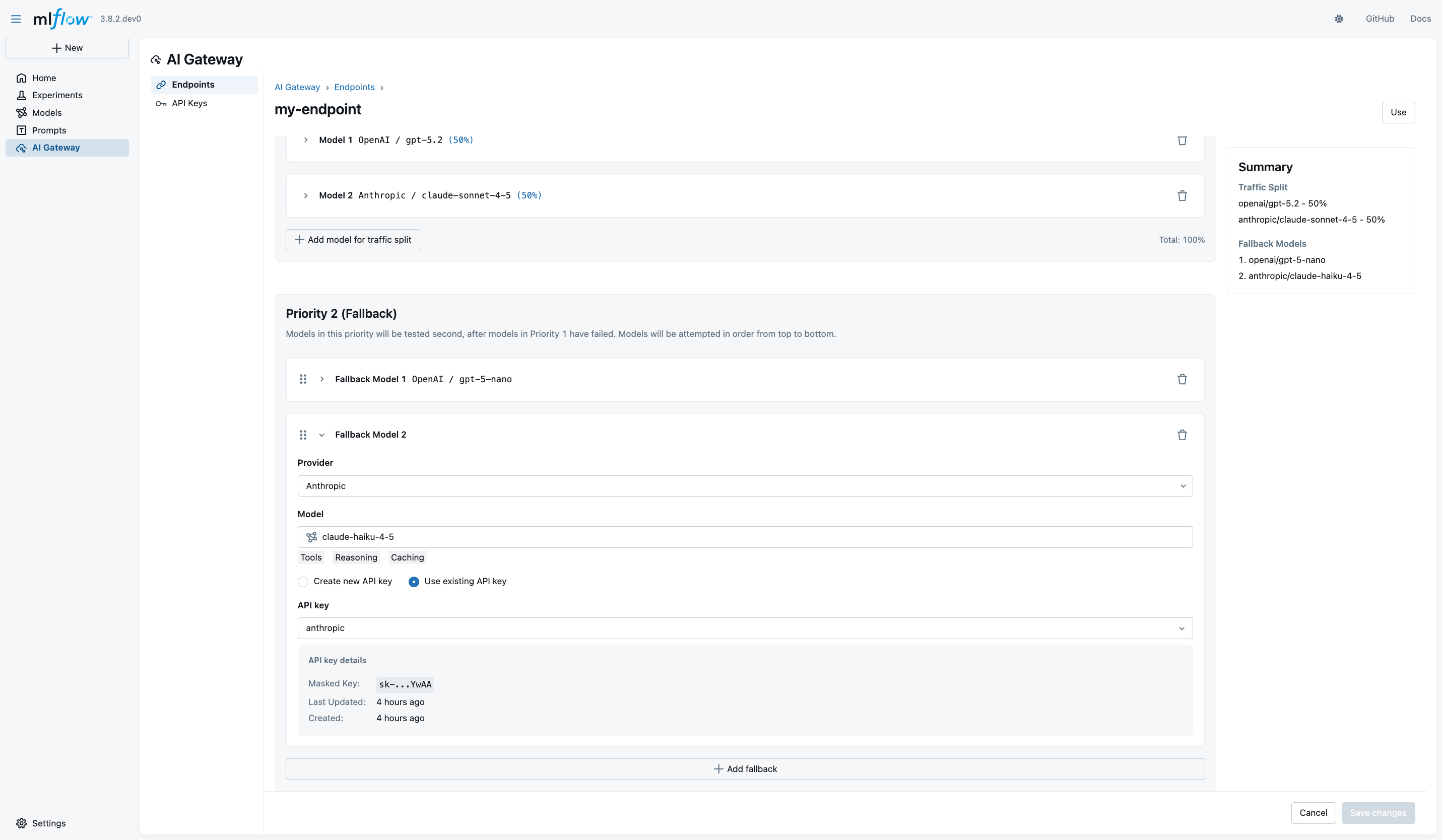 Fallback Configuration