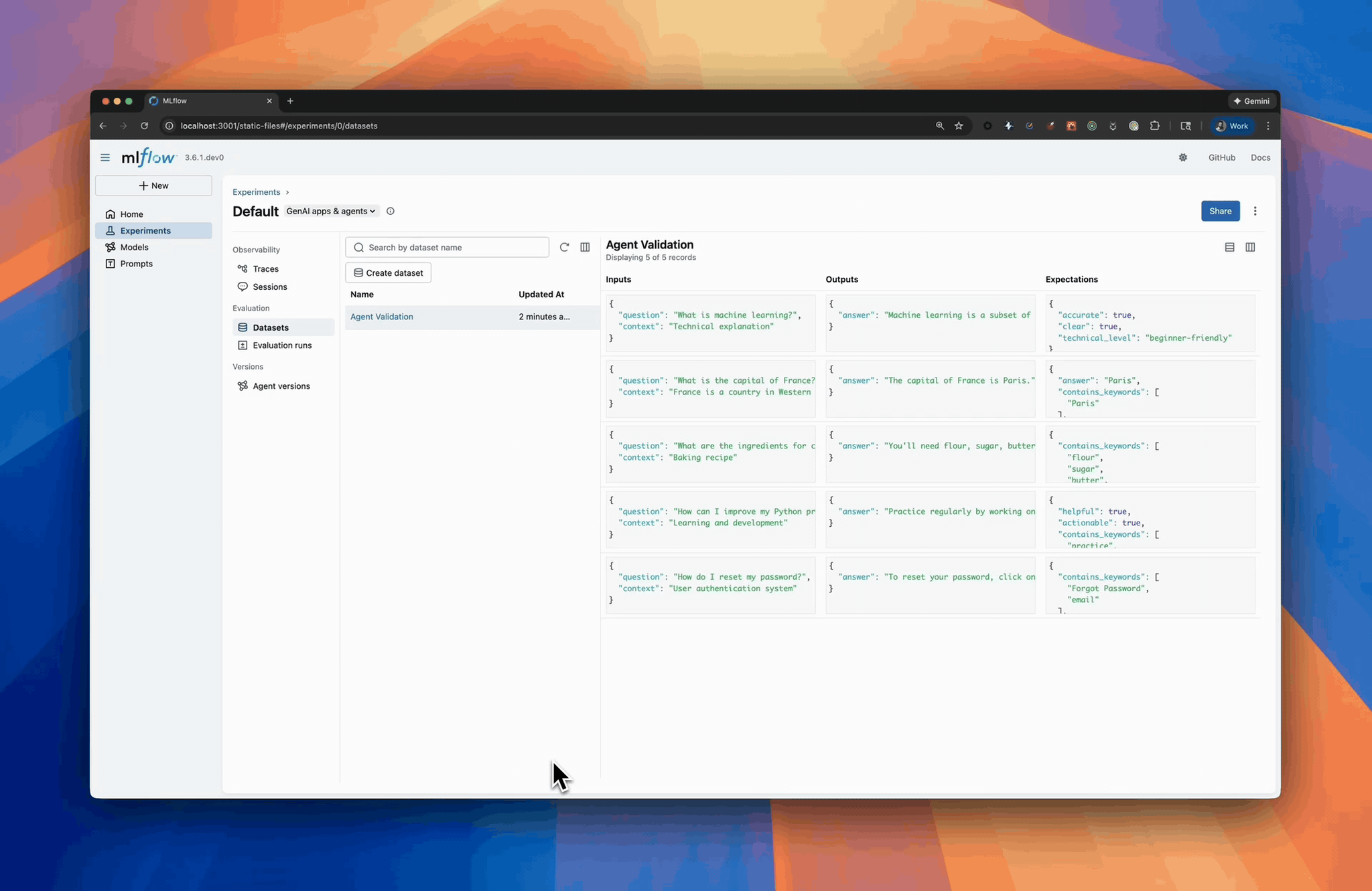 Evaluation Datasets Video