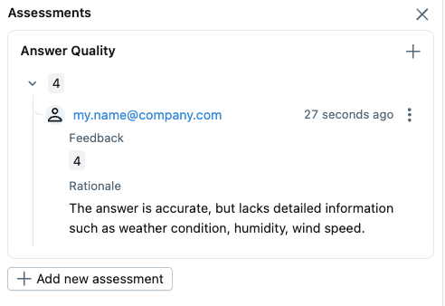 Feedback List